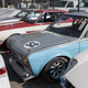 A customer’s 1967 Bluebird SSS Coupe, which started out with a white and orange paint scheme, but was then repainted to Sora (“sky” in Japanese) Blue, a factory paint color of the Datsun 2000 Roadster.